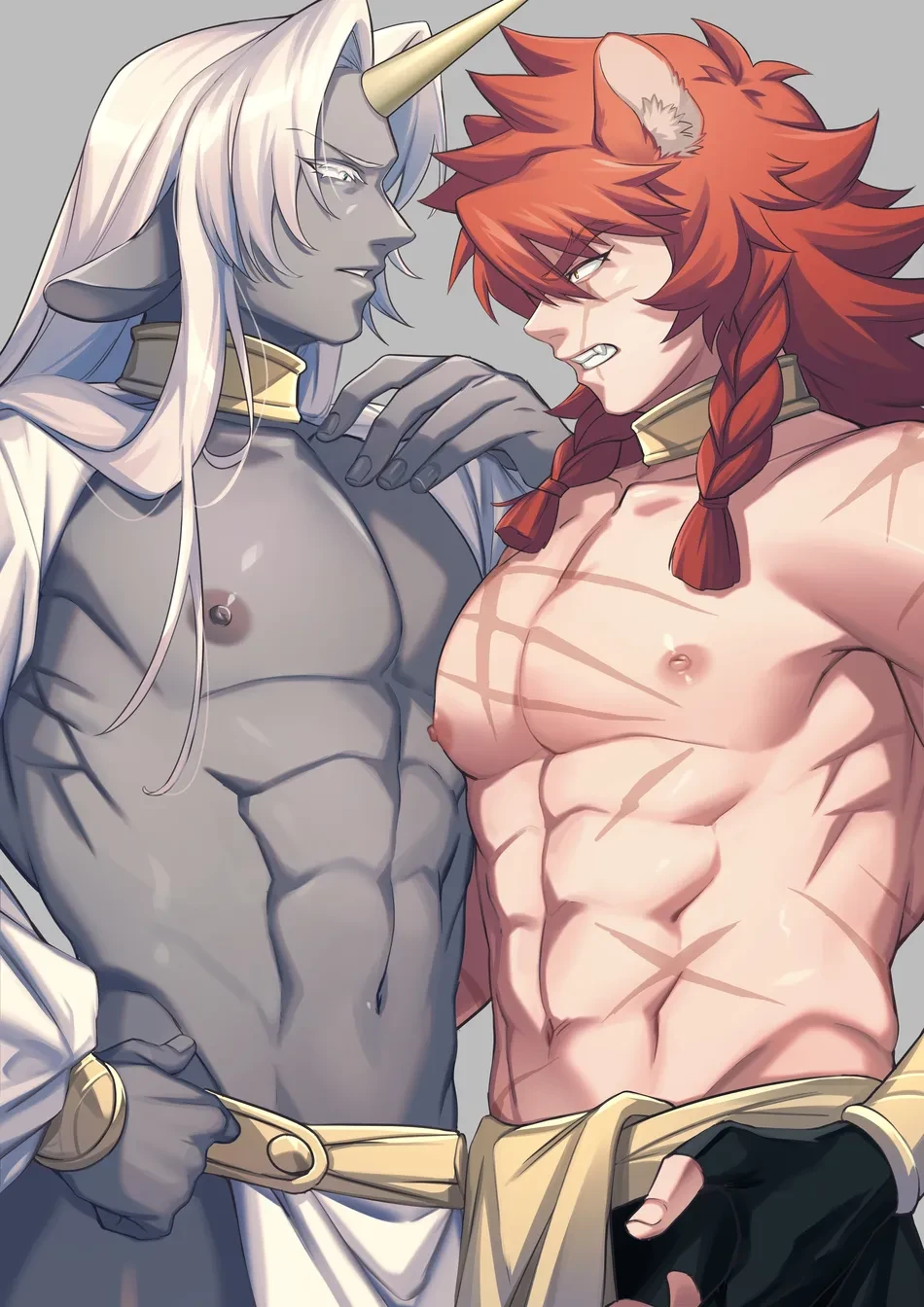 oneshot-happyhappy-unicornfarm-tadano-horn-vs-fang